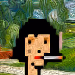 Van Gogh Punk #8035