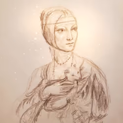 Princess with an Ermine