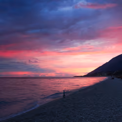 Sun-kissed Sea