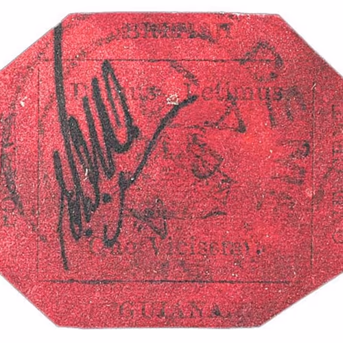 British Guiana 1c magenta