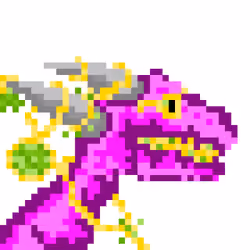 CryptoPix Dragons #38Rich-Purple