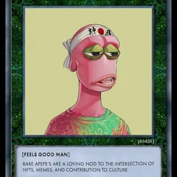 Rare Apepe Cards #012