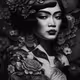 Woman Fantasy Blanco y Negro