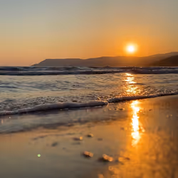 sunset and beach - 07.07.2022 
