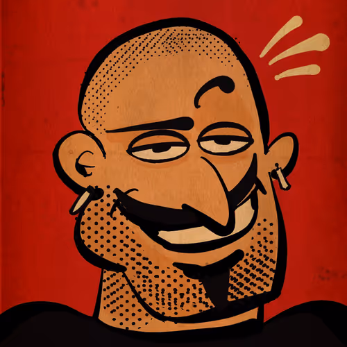 90's CY HEAD RED