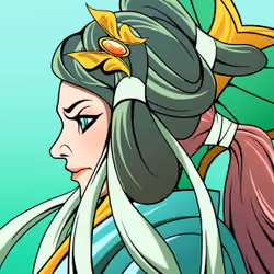 Princess Iron Fan Mask #1