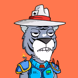 Grouchy Tiger Social Club #2899