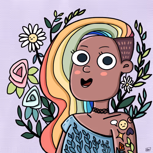 goddess x CARTOON
