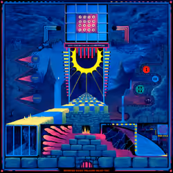 KGATLW - Polygondwanaland Album Cover Art (Night Blue) #8