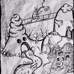 Niftyland Map Fragment (Upper Left)