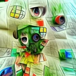 Zombie boy and his security blanket 2