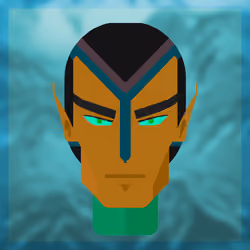 green lightning avatar movie character