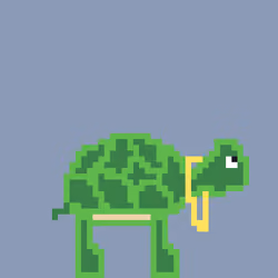 Techno Turtle #3 of 5 "Drippy Turt"