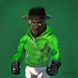 Green Fighter l Derivatives by Domity G.