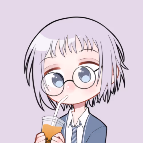 Cute Glasses Girl Chibi