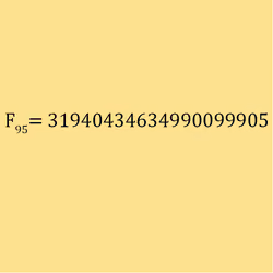 Fibonacci Sequence # 95