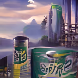 maybe it's a can of Sprite