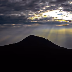 Spotlight from the sky