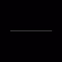 the black and white straight line
