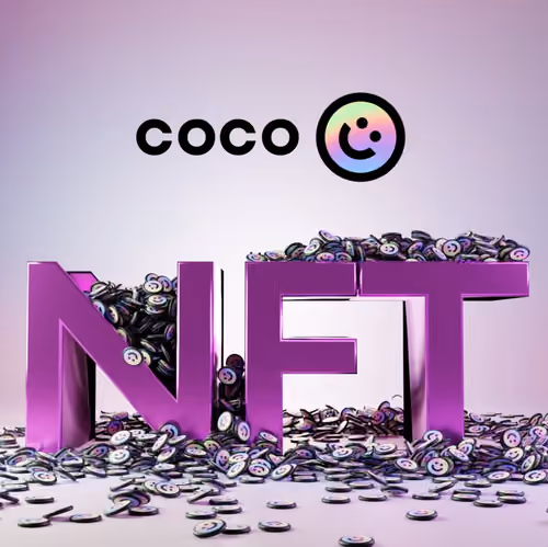 Extremely happy cocoNFT Logo
