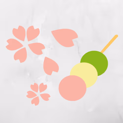 japanese dango sakura