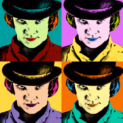 A Clockwork Orange / Alex / Andy Warhol Style