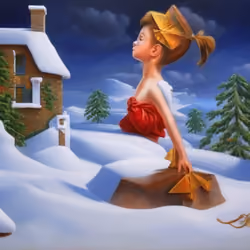 RUSHING HOME FOR CHRISTMAS