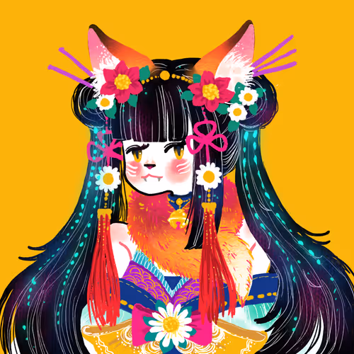 A Black Hair Girl