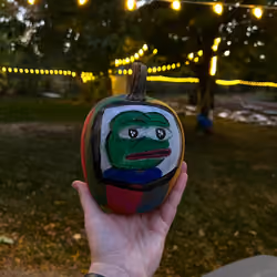 Pepe the Frog Pumpkin