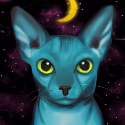 Alien sphynx cat