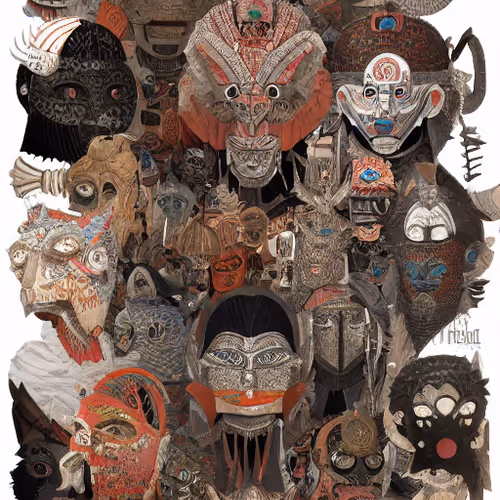 Elcrypt0 Ai Warrior Masks