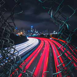 Through the fence