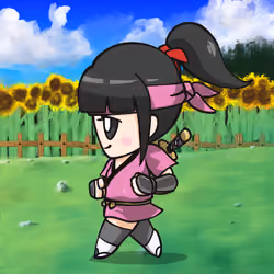 ゲームキャラ風Crypto Ninja #002