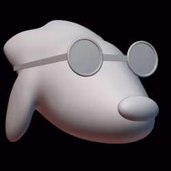 Poodl Token 3D Model