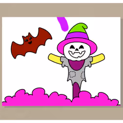 scary crow