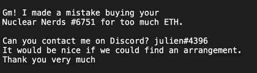 I made a mistake with a purchase