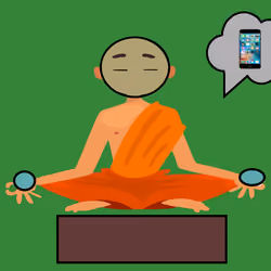 little monk meditaion