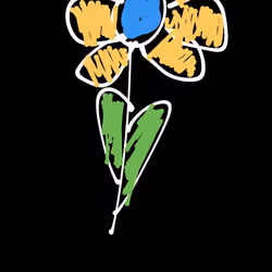 happy flower