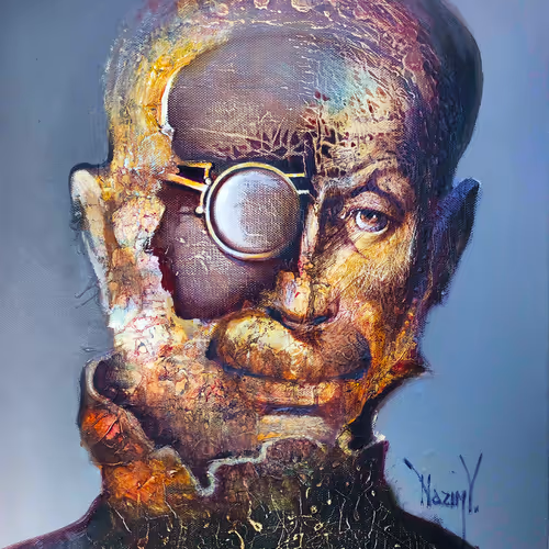 Oldman With Eyepiece