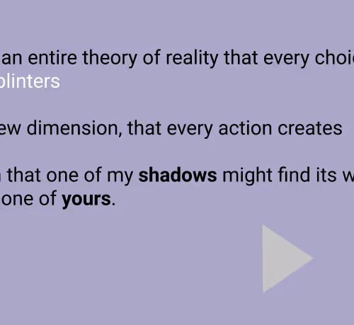 Splinters of Metaverse