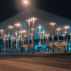 Train Station ''Bahnhof Wilhelmshöhe'' By Night