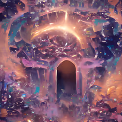 Cosmic Portal Door