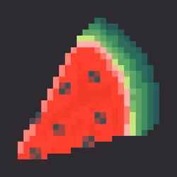 sliced melon