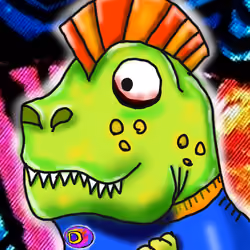 Silly T-Rex No.#66  I’m. tough rex