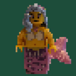 CryptoMinifigs #7 Mermaid Mary