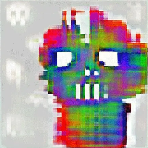 Rainbow skullGAN (492/512)