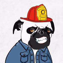 Grumpy Pug #115
