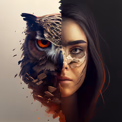 wolf woman F