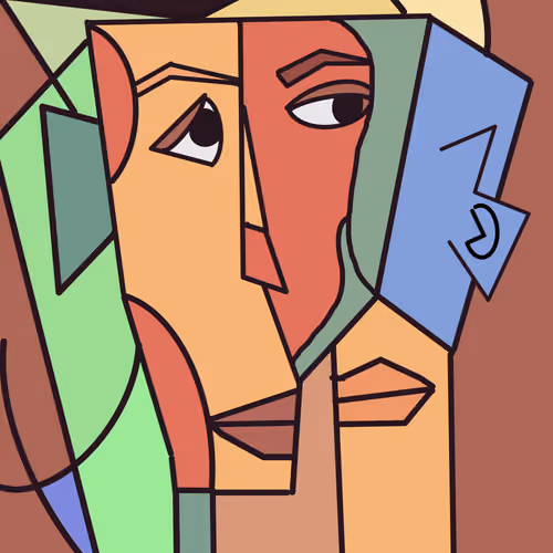 Color Doesn’t matter | Cubism NFT ART