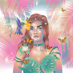 Pastel Paradise - WOW Art contest